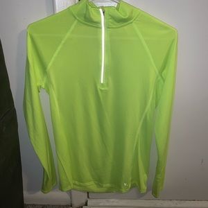 Neon athletic jacket